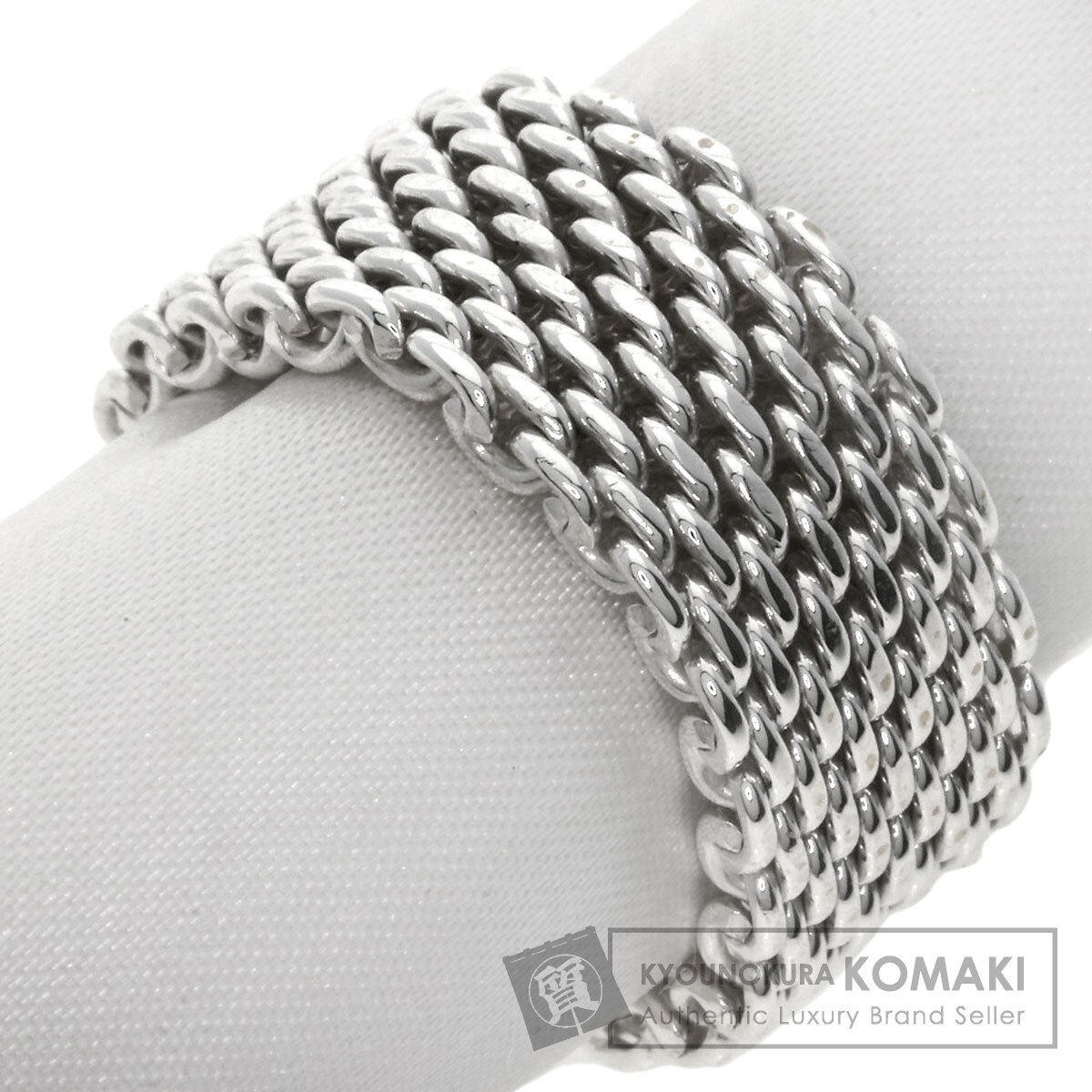 Tiffany & Co. サマセット シルバー メッシュ リング TIFFANY&Co. ティファニー サマセット メッシュ リング・指輪