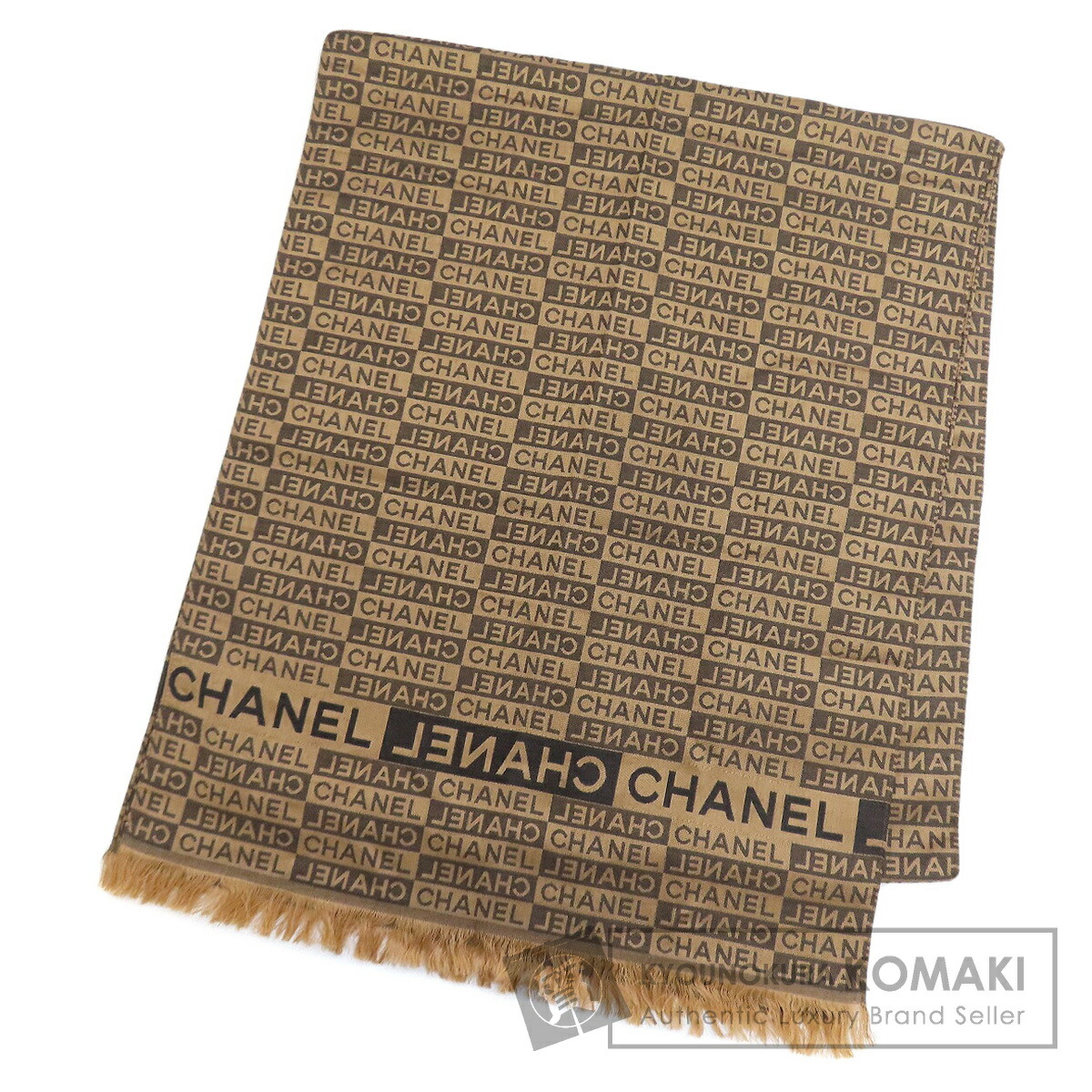 美品 シャネル CHANEL ココマーク ネックウォーマー マフラー ラパン CHANEL - CHANEL シャネル デカココマーク ラパンネックウォーマー