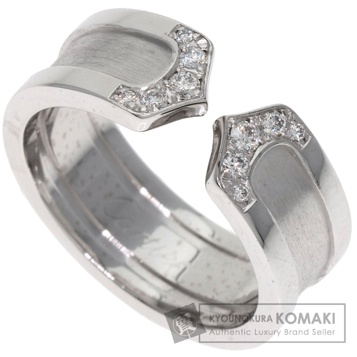 楽天市場】CARTIER カルティエ C2 リング 指輪 ダイヤモンド #51 11号