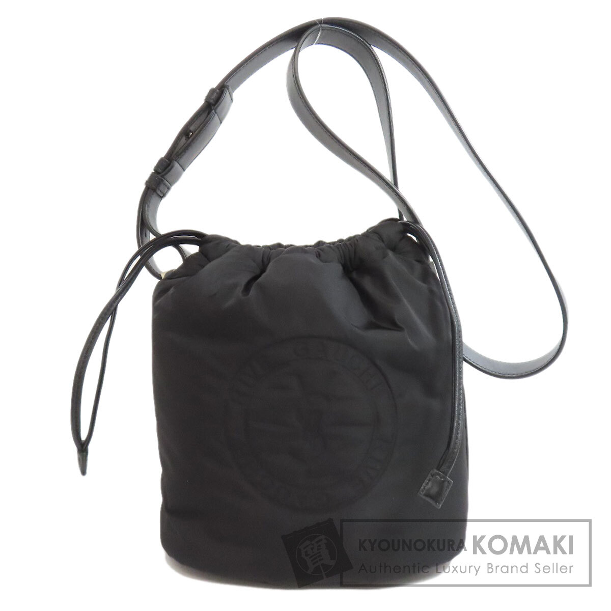 サンローラン ロゴタイプ ショルダーバッグ ナイロン原材料 レディース 【中古】【SAINT LAURENT】