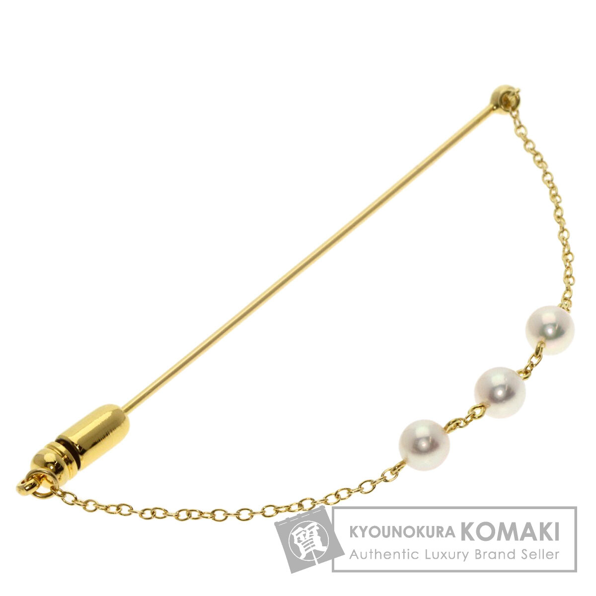 楽天市場】ミキモト MIKIMOTO ピンブローチ ドングリ リーフ モチーフ