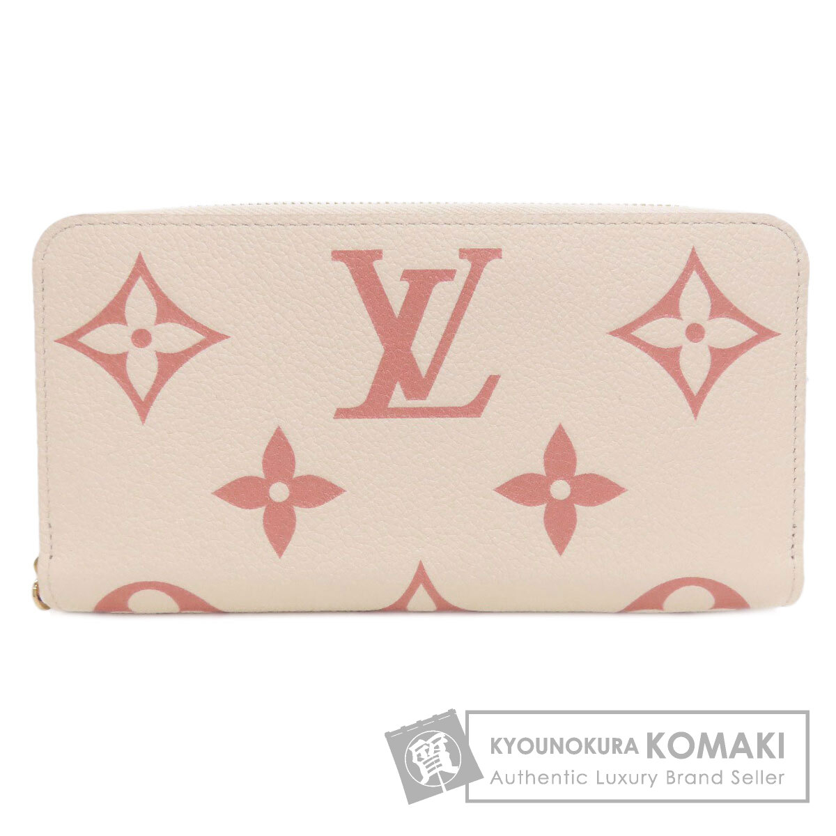 ルイヴィトン M81914 ジッピー・ウォレット 長財布（小銭入れあり） アンプラント レディース 【中古】【LOUIS VUITTON】