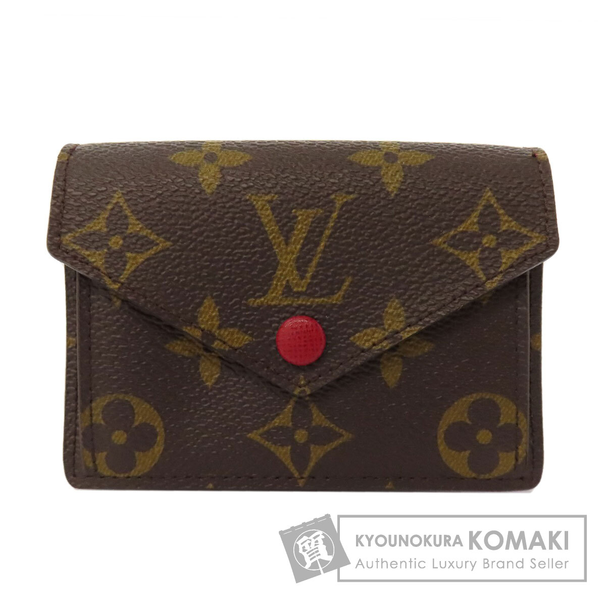 ルイヴィトン M93802 ポルトフォイユ・マリー 歌留多入れもの モノグラム帆布 レディース 【中古】【LOUIS VUITTON】