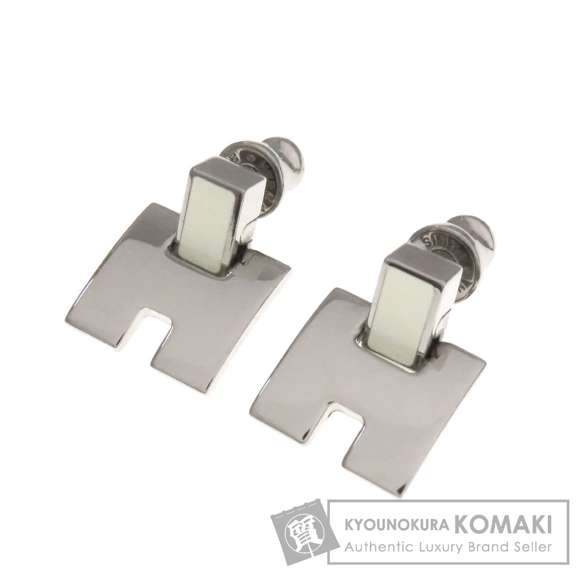 楽天市場】HERMES エルメス アイリーン Hロゴ アクセサリー ピアス