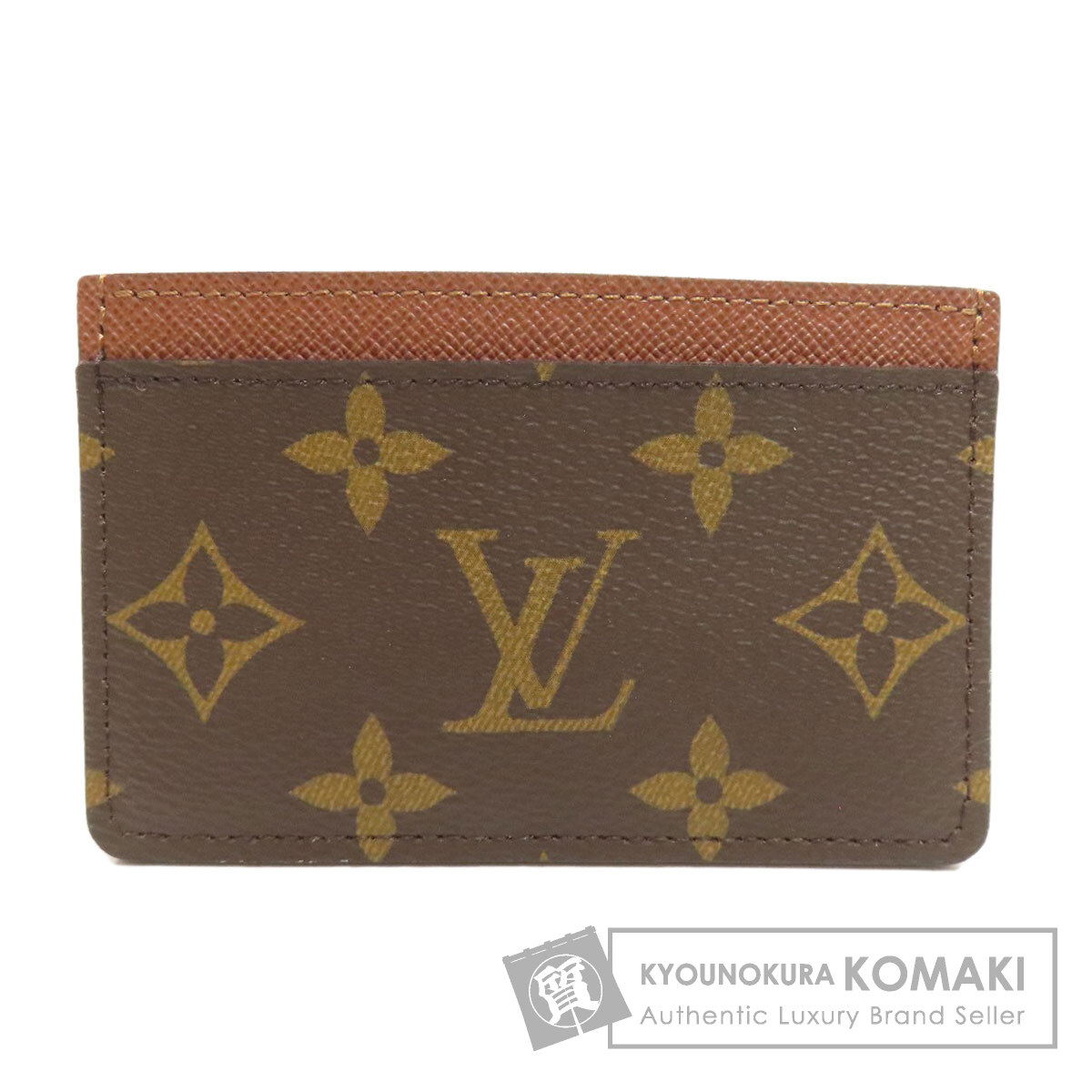 【未使用】Louis Vuitton ルイヴィトン カードケース カードケース ポルト カルト・レクト ヴェルソ モノグラム｜ルイ