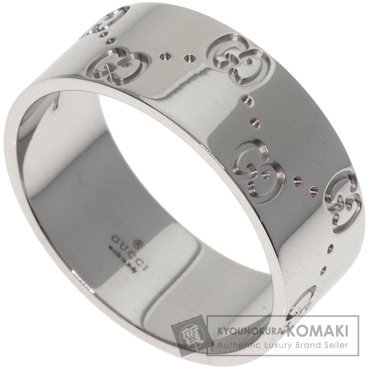 楽天市場】【ジュエリー】GUCCI グッチ アイコンリング ワイド