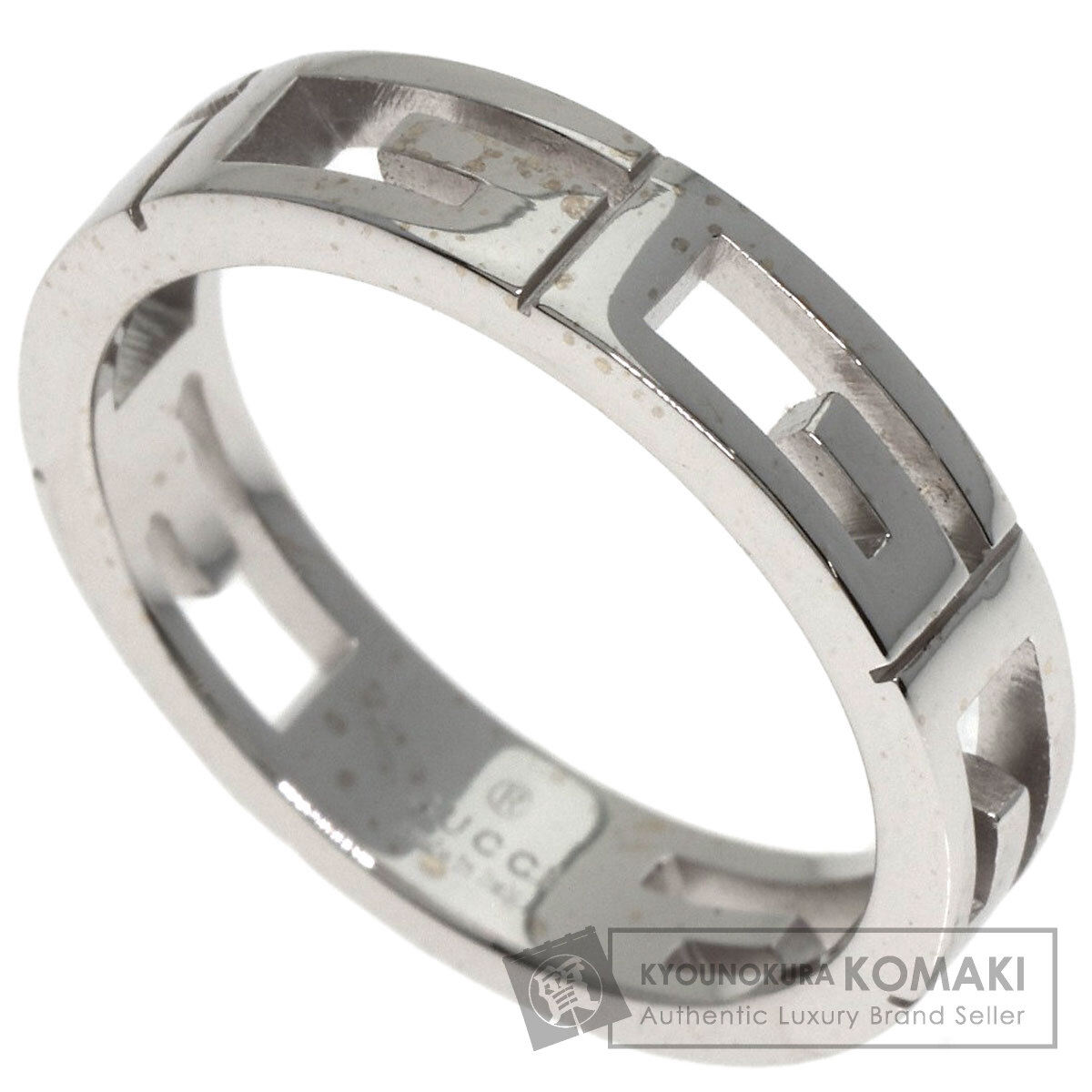 楽天市場】GUCCI グッチ ダブルG マザーオブパール リング 527394