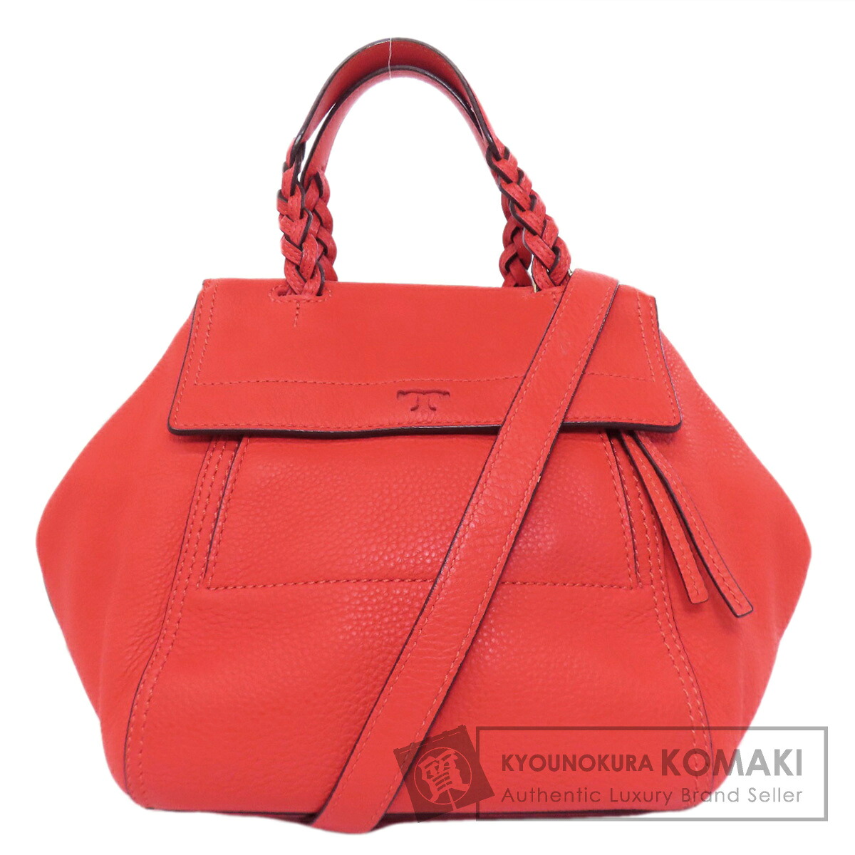トリーバーチ 2WAY ハンドバッグ レザー レディース 【中古】【Tory Burch】