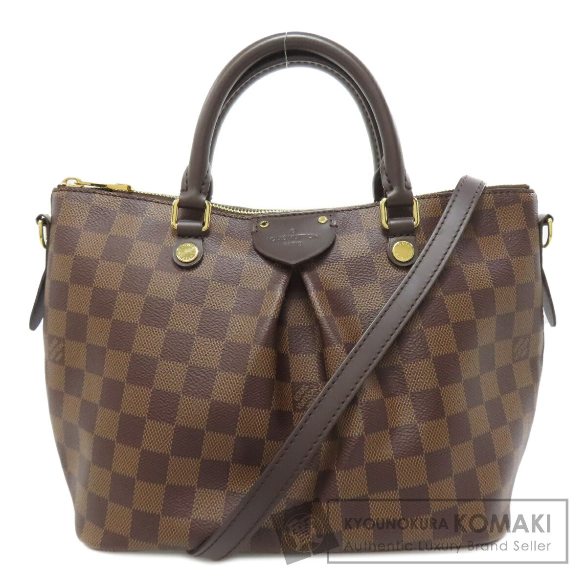 ルイヴィトン N41545 シエナPM トートバッグ ダミエキャンバス レディース 【中古】【LOUIS VUITTON】