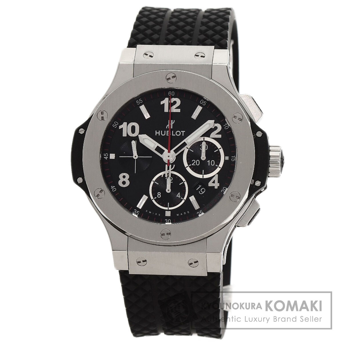 ウブロ 301.SX.130.RX ビッグバン スチール 腕時計 ステンレススチール/ラバー メンズ 【中古】【HUBLOT】|ブランド京の蔵小牧【最安挑戦!】
