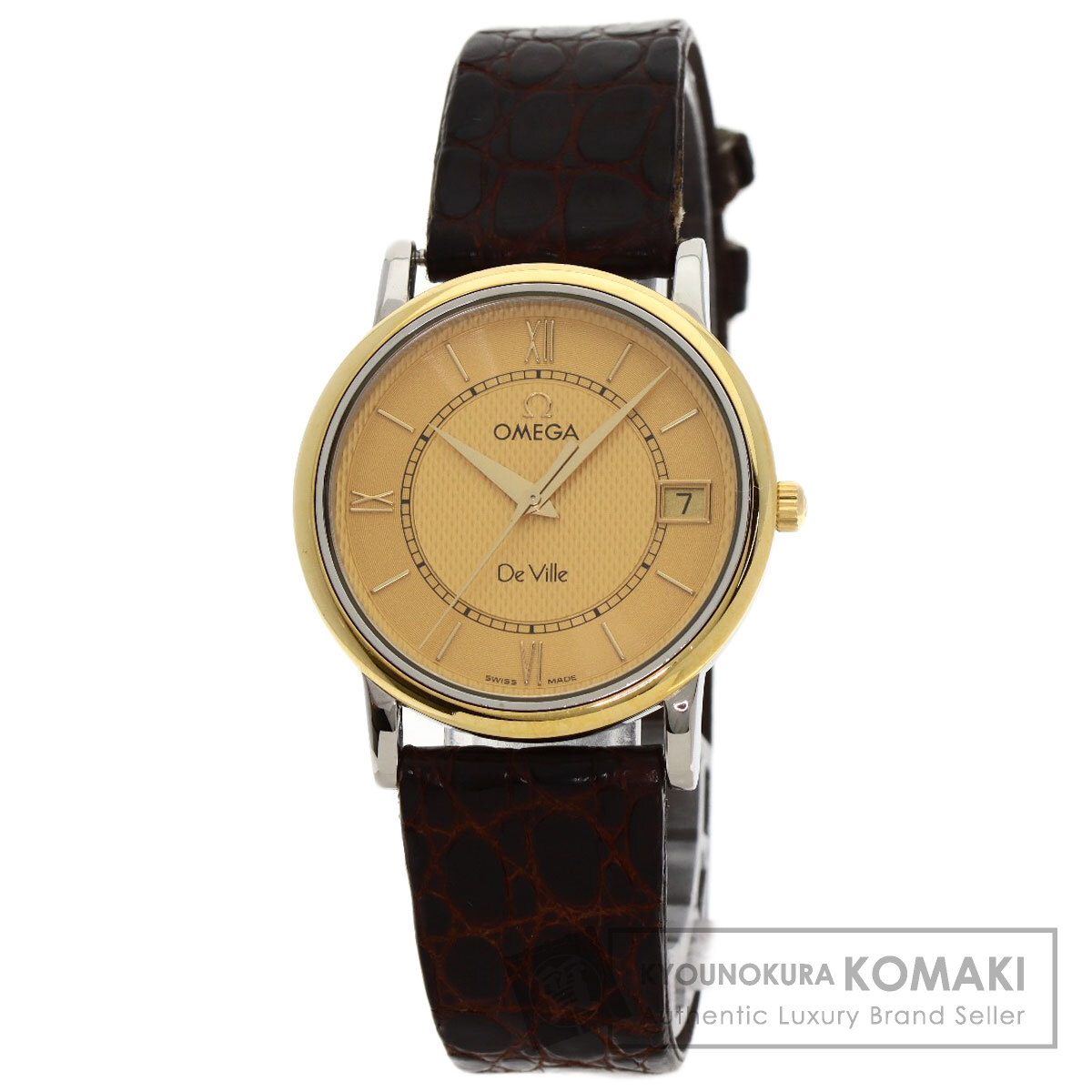 オメガ デビル プレステージ 腕時計 GP/革 メンズ 【中古】【OMEGA】｜ブランド京の蔵小牧【最安挑戦！】