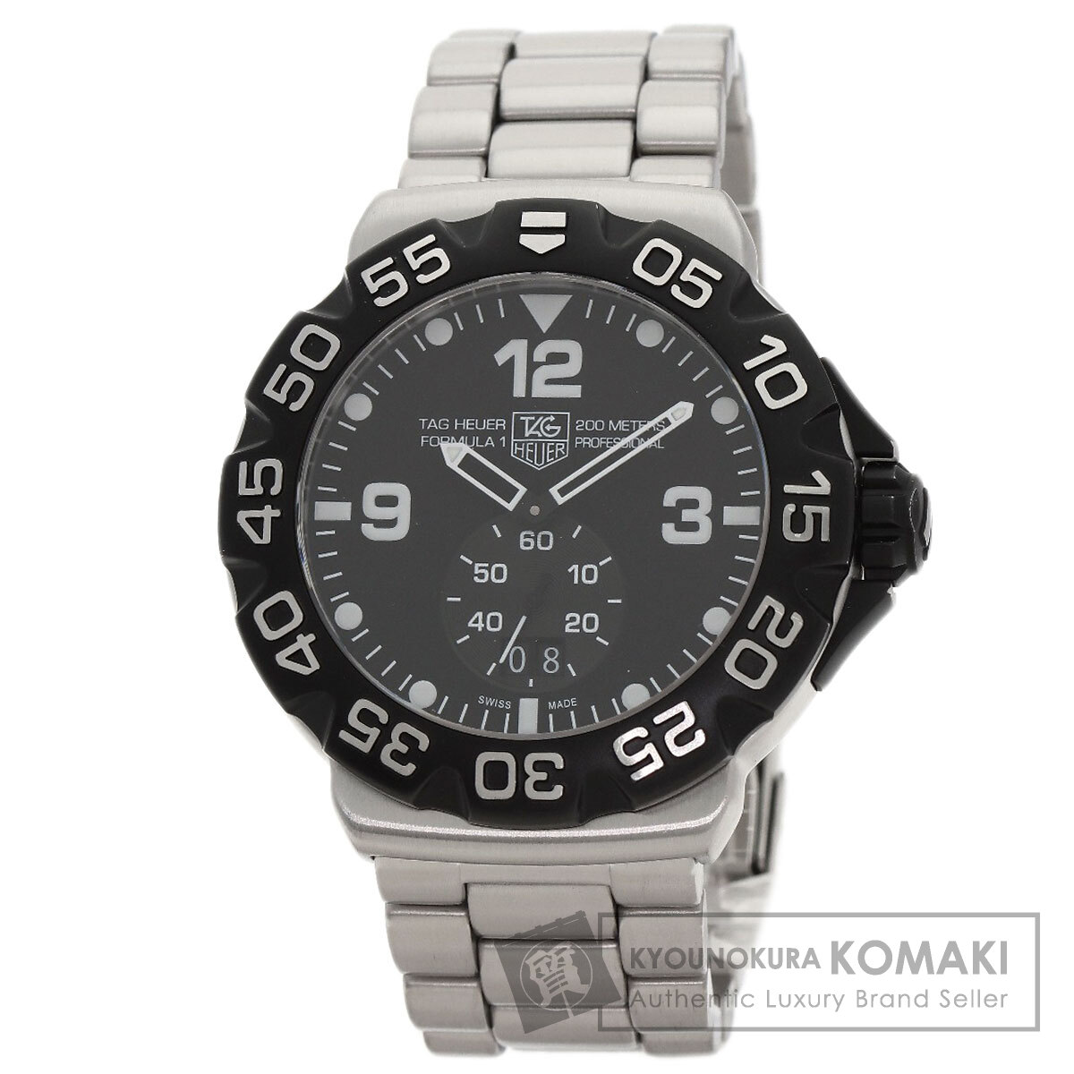タグホイヤー WAH1010 数式1  グランドデイト ウオッチ ステンレス鋼スチール写真/SS メンズ 【中古】【TAG HEUER】