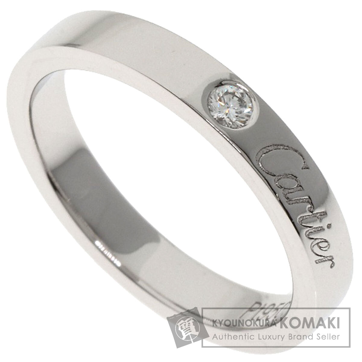 ゆ*ん様 Cartier プラチナ950 リング 55 Cartier CARTIER カルティエ ペアリング レディース 1P