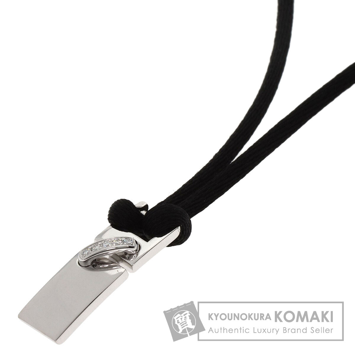 ショーメ リアン ダイヤモンド ネックレス K18ホワイトゴールド レディース 【中古】【Chaumet】