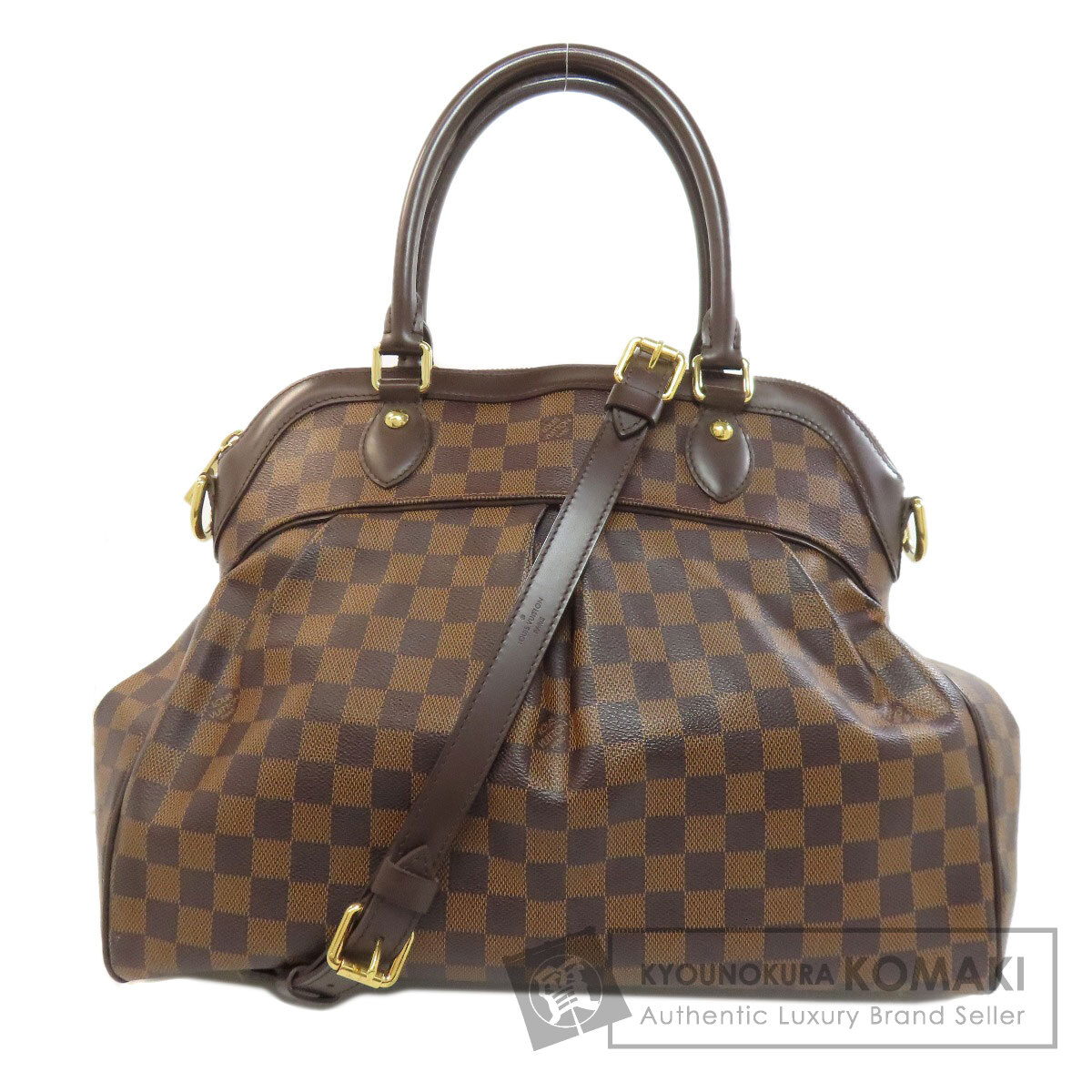 ルイヴィトン N51997 トレヴィGM トートバッグ ダミエキャンバス レディース 【中古】【LOUIS VUITTON】