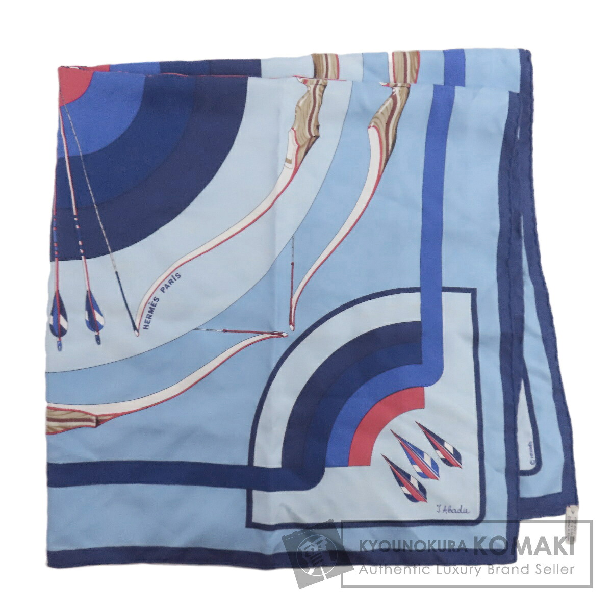 エルメス カレ90 ARCS EN CiEL スカーフ シルク レディース 【中古】【HERMES】