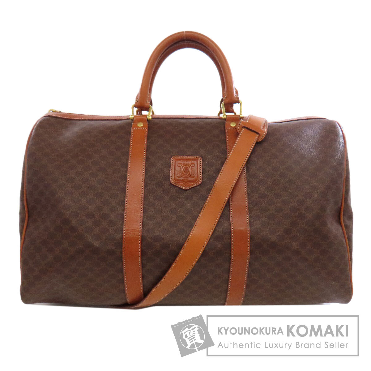 楽天市場】【バッグ】CELINE セリーヌ マカダム柄 ボストンバッグ