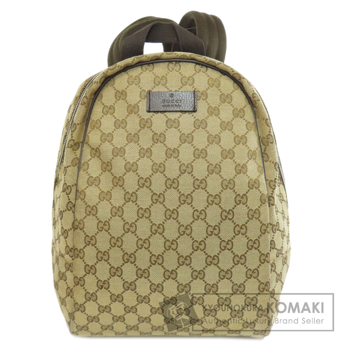 グッチ 449906 降車口 GG 背嚢・デイパック 帆布 レディース 【中古】【GUCCI】