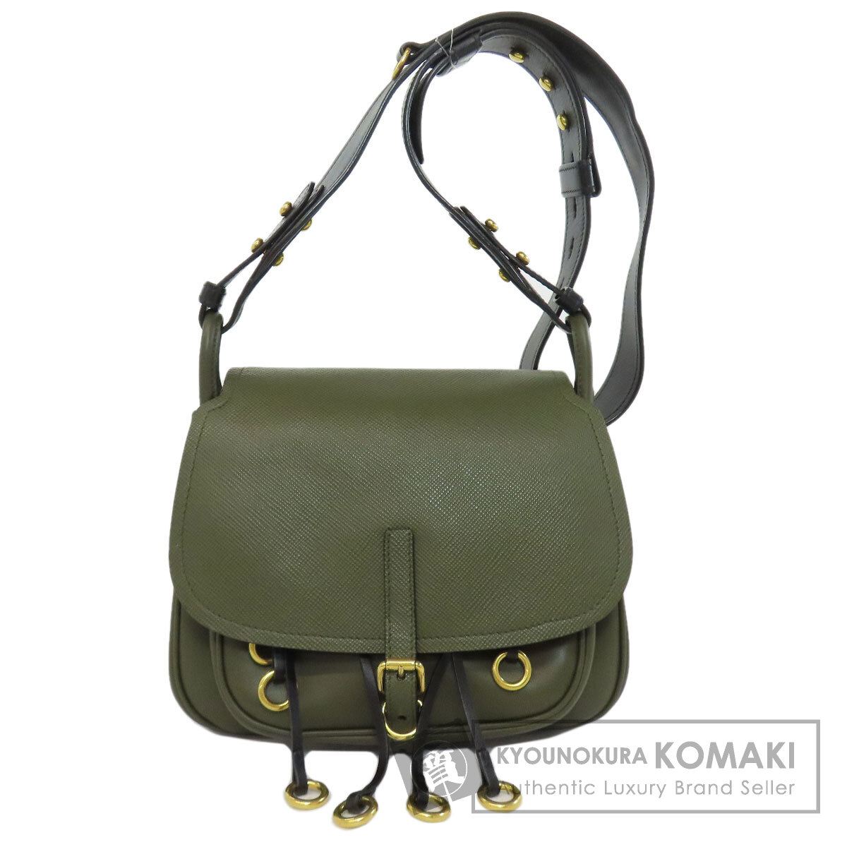 プラダ 1BD050 チェーンバッグ ショルダーバッグ レザー レディース 【中古】【PRADA】
