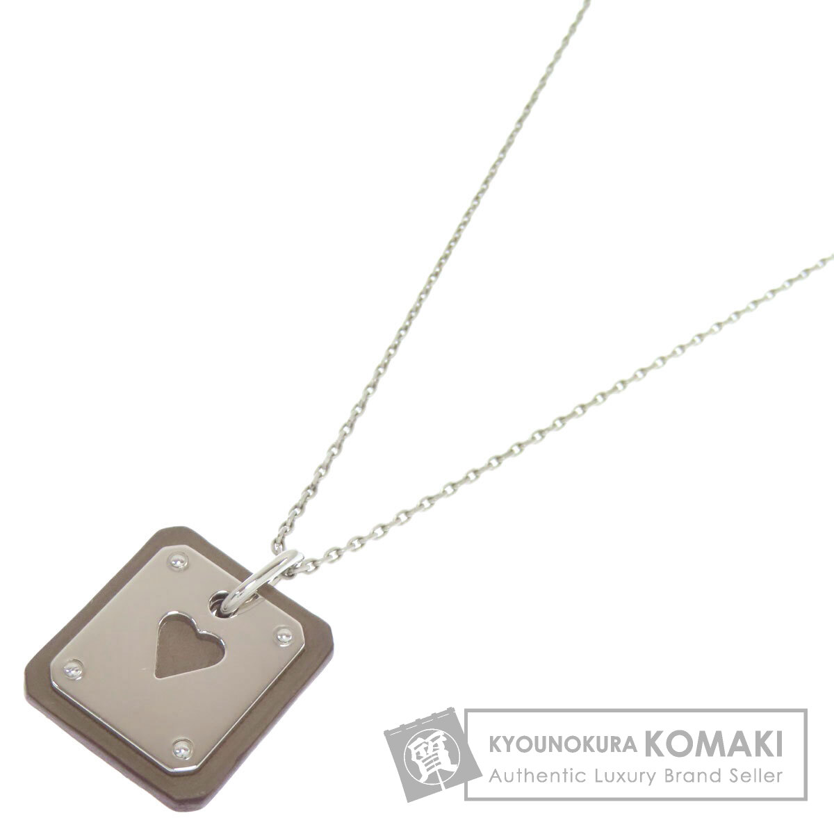 エルメス アス ドゥクール PM ネックレス 金属製/スイフト レディース 【中古】【HERMES】