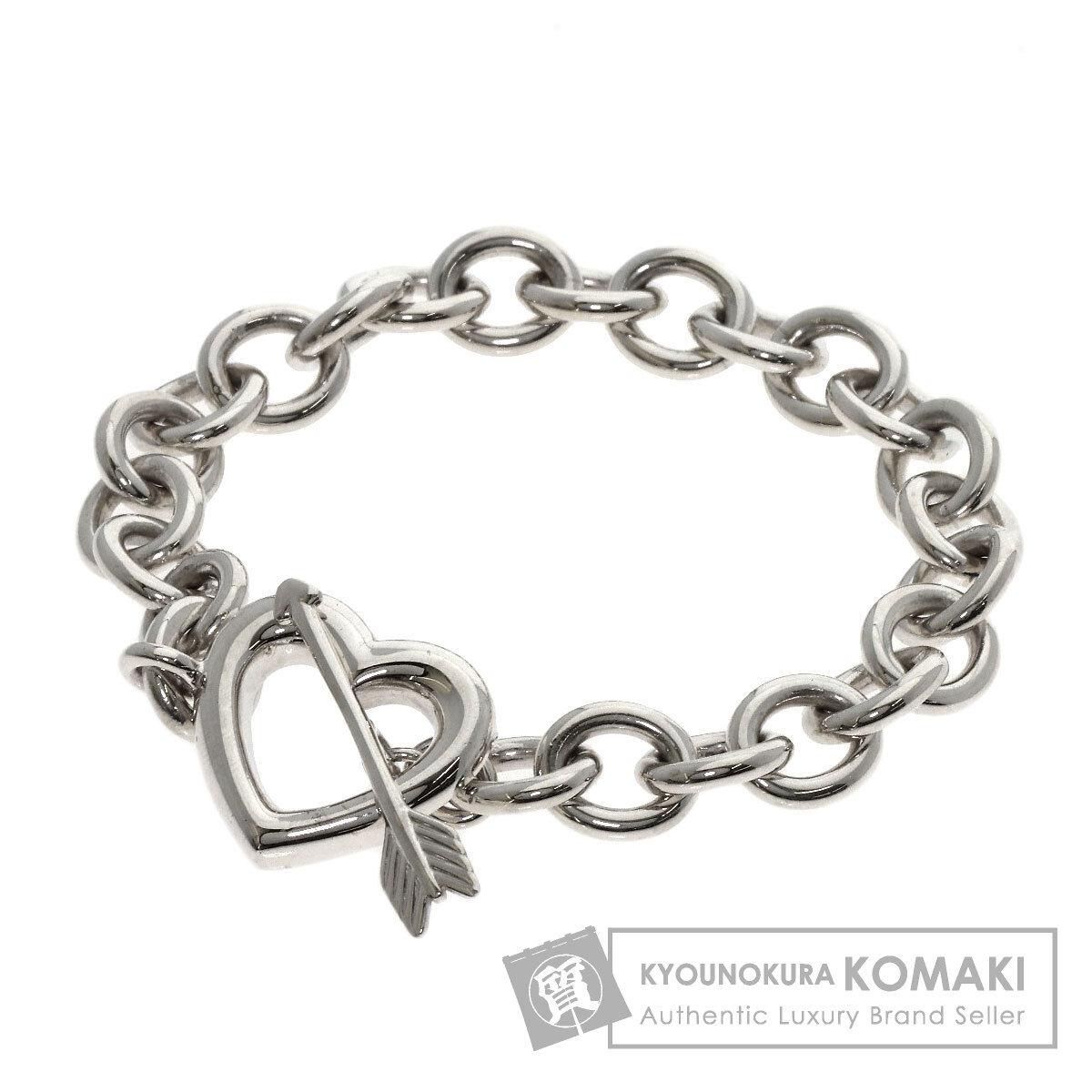 Tiffany&Co ピアスドハートブレスレット silver925 オールドティファニー ピアスドハートブレスレット | シルバー