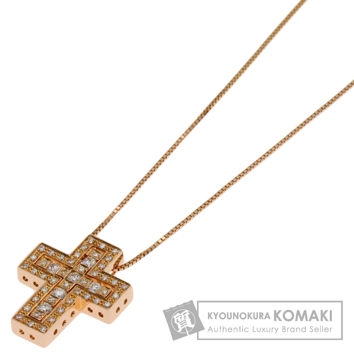 ダミアーニ ベルエポック SM ダイヤモンド ネックレス K18ピンクゴールド レディース 【中古】【Damiani】｜ブランド京の蔵小牧【最安挑戦！】