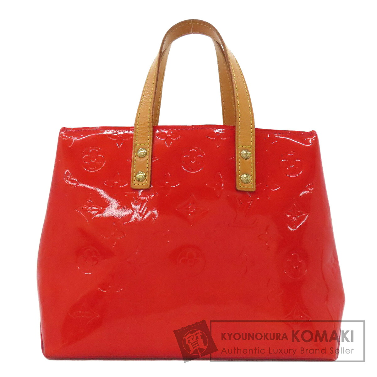 ルイヴィトン M91088 リードPM ハンドバッグ ヴェルニ レディース 【中古】【LOUIS VUITTON】