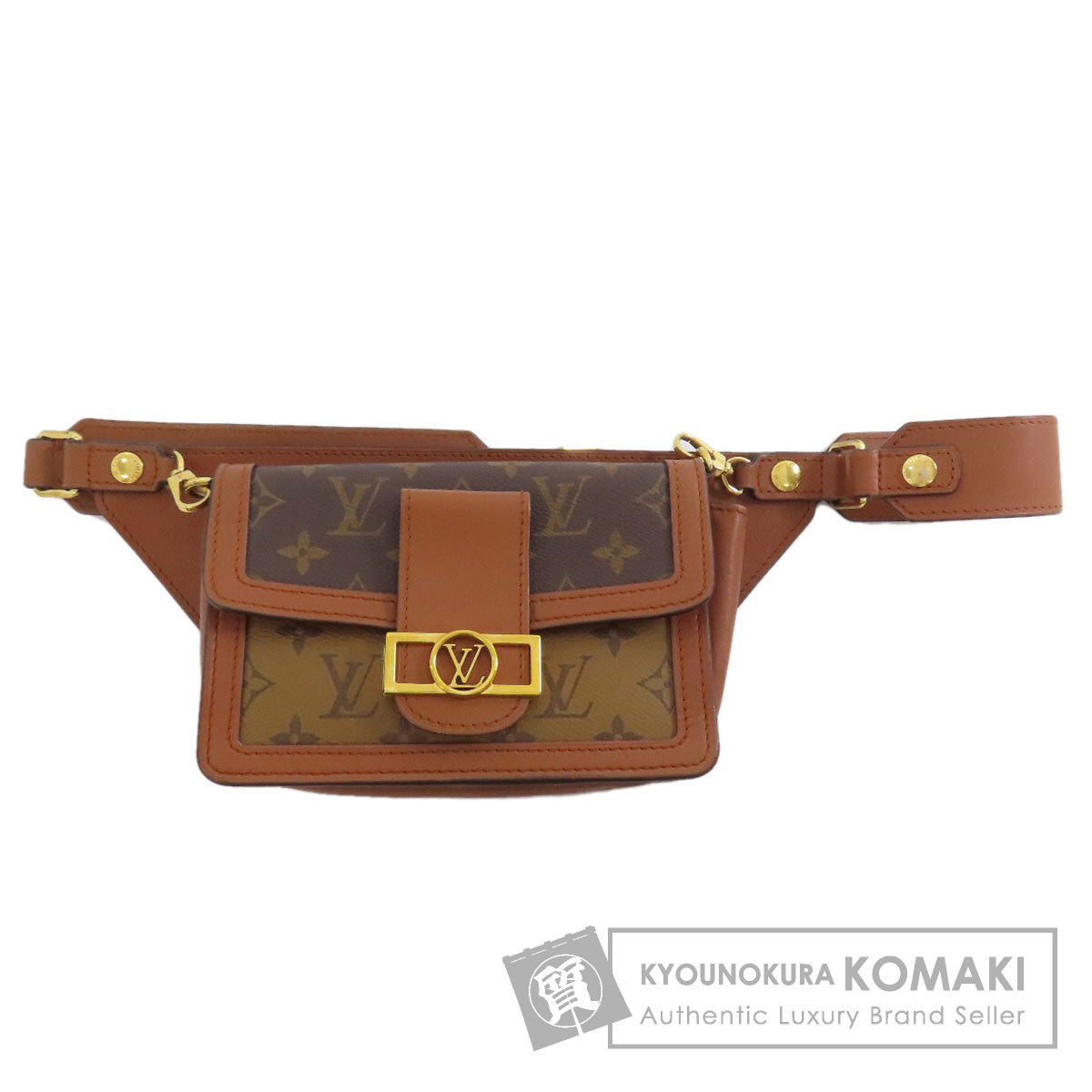 ルイヴィトン M44586 バムバッグ ドーフィーヌ ボディバッグ モノグラムリバース レディース 【中古】【LOUIS VUITTON】