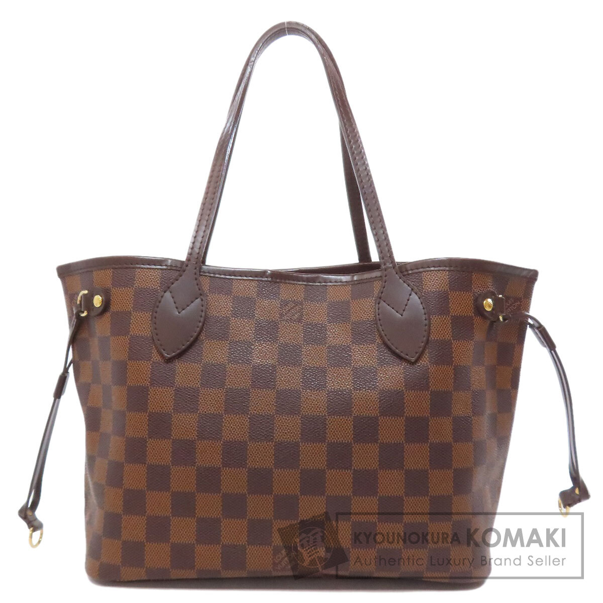 ルイヴィトン N51109 ネヴァーフルPM トートバッグ ダミエキャンバス レディース 【中古】【LOUIS VUITTON】