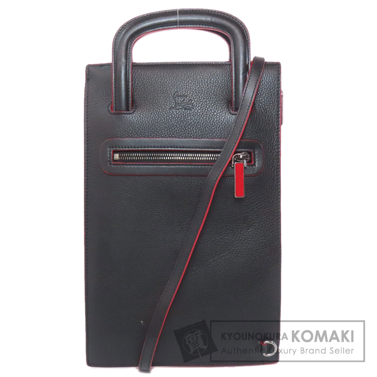 クリスチャンルブタン スタッズ 2WAY ハンドバッグ カーフ レディース 【中古】【Christian Louboutin】