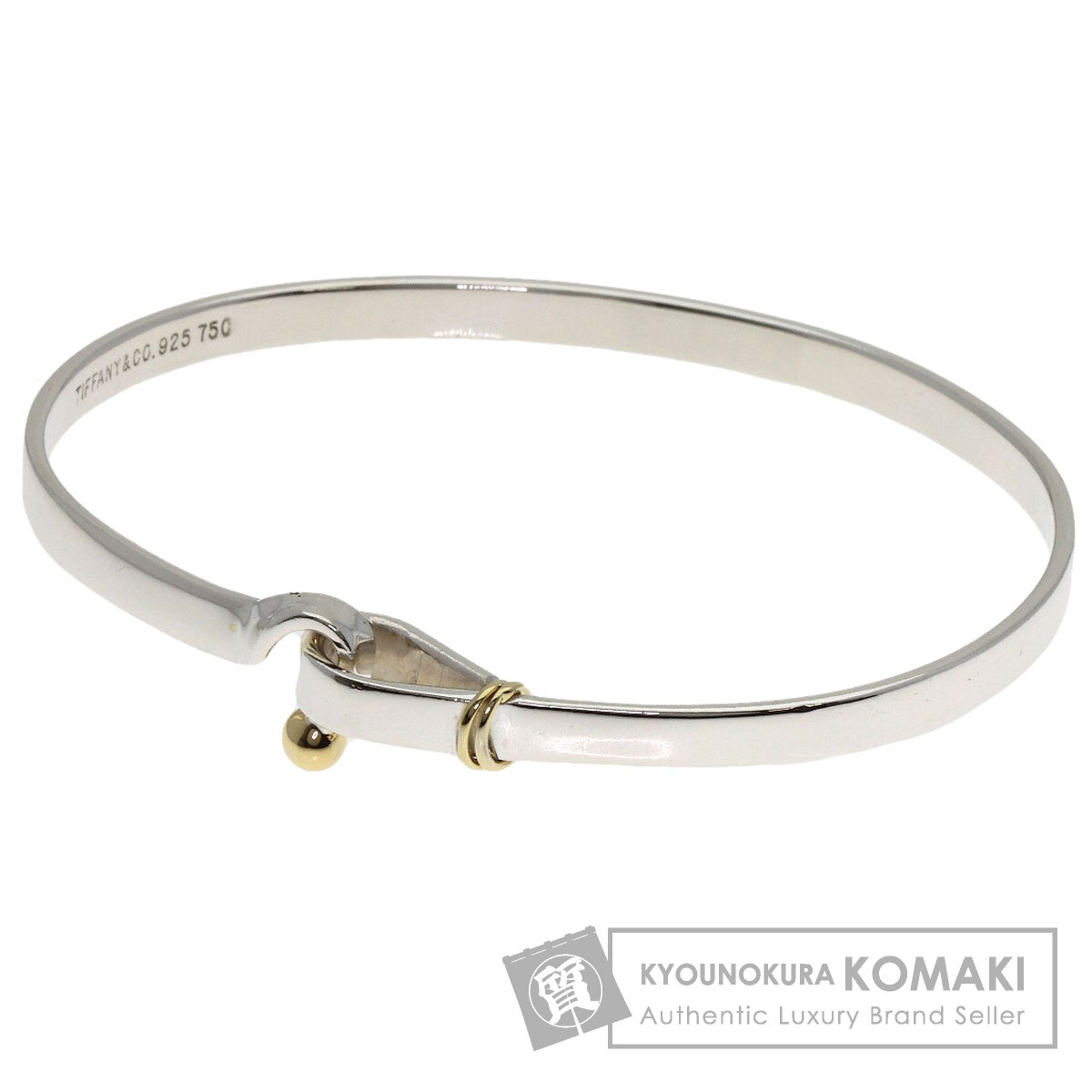 Tiffany & Co. シルバー925 オープンバングル Tiffany & Co. - ティファニー TIFFANY＆CO 1837 ナロー