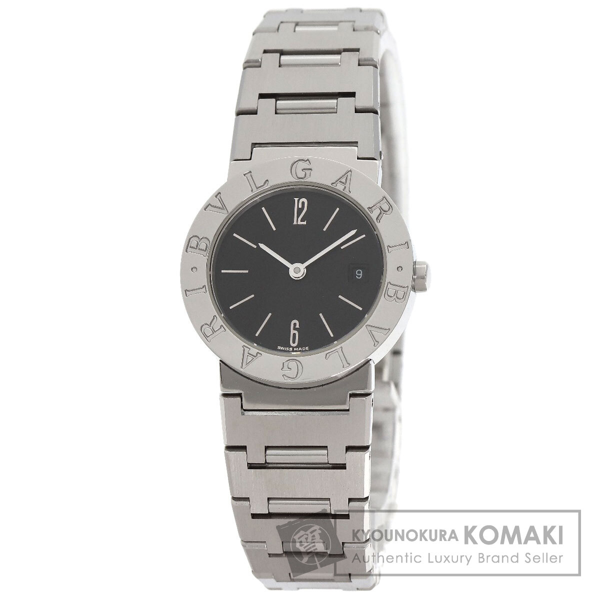 ブル小峡谷 BB26SSD ブルガリブルガリ ウオッチ ステンレス鋼スチール写真/SS レディース 【中古】【BVLGARI】