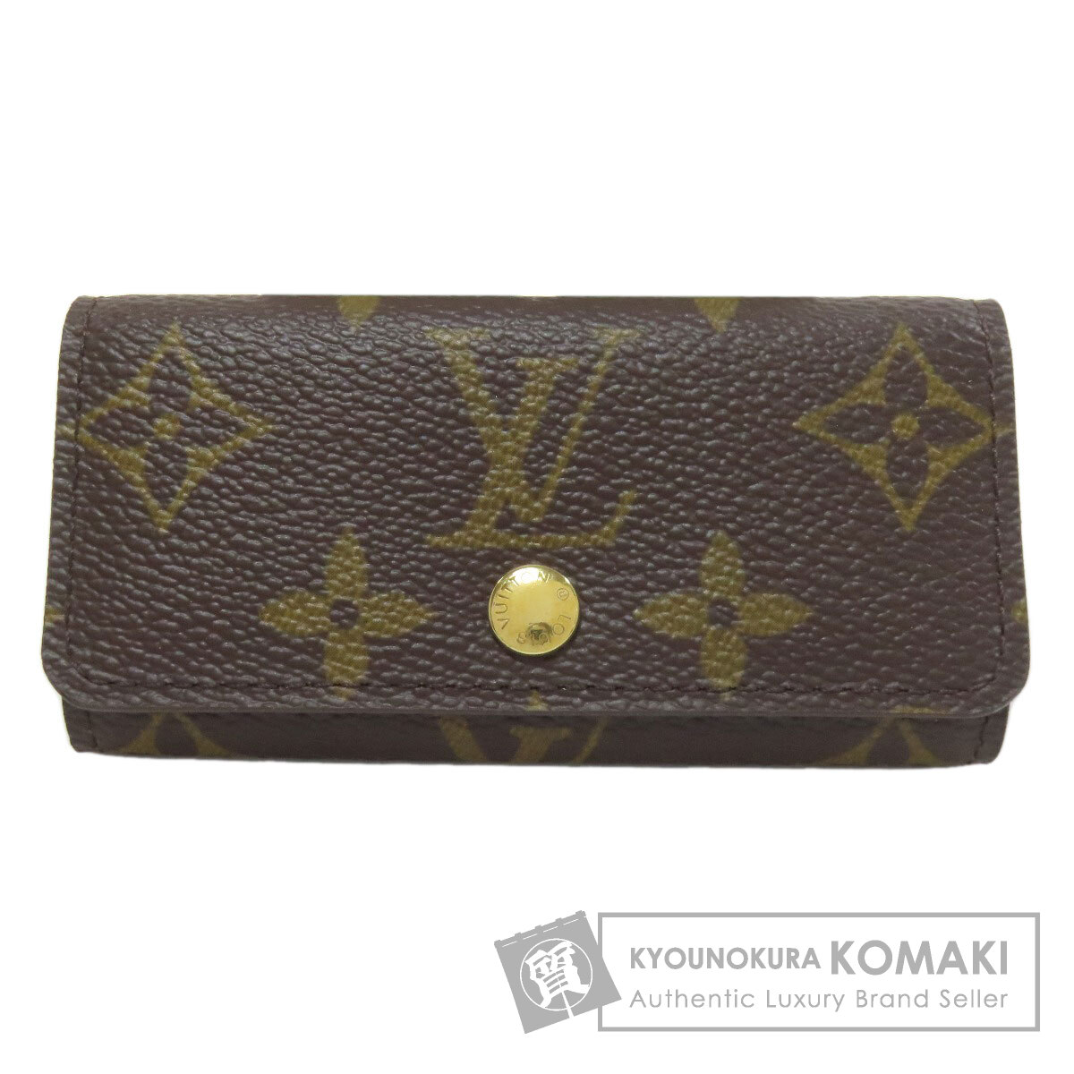 ルイヴィトン M62631 ミュルティクレ4 キーケース モノグラムキャンバス レディース 【中古】【LOUIS VUITTON】