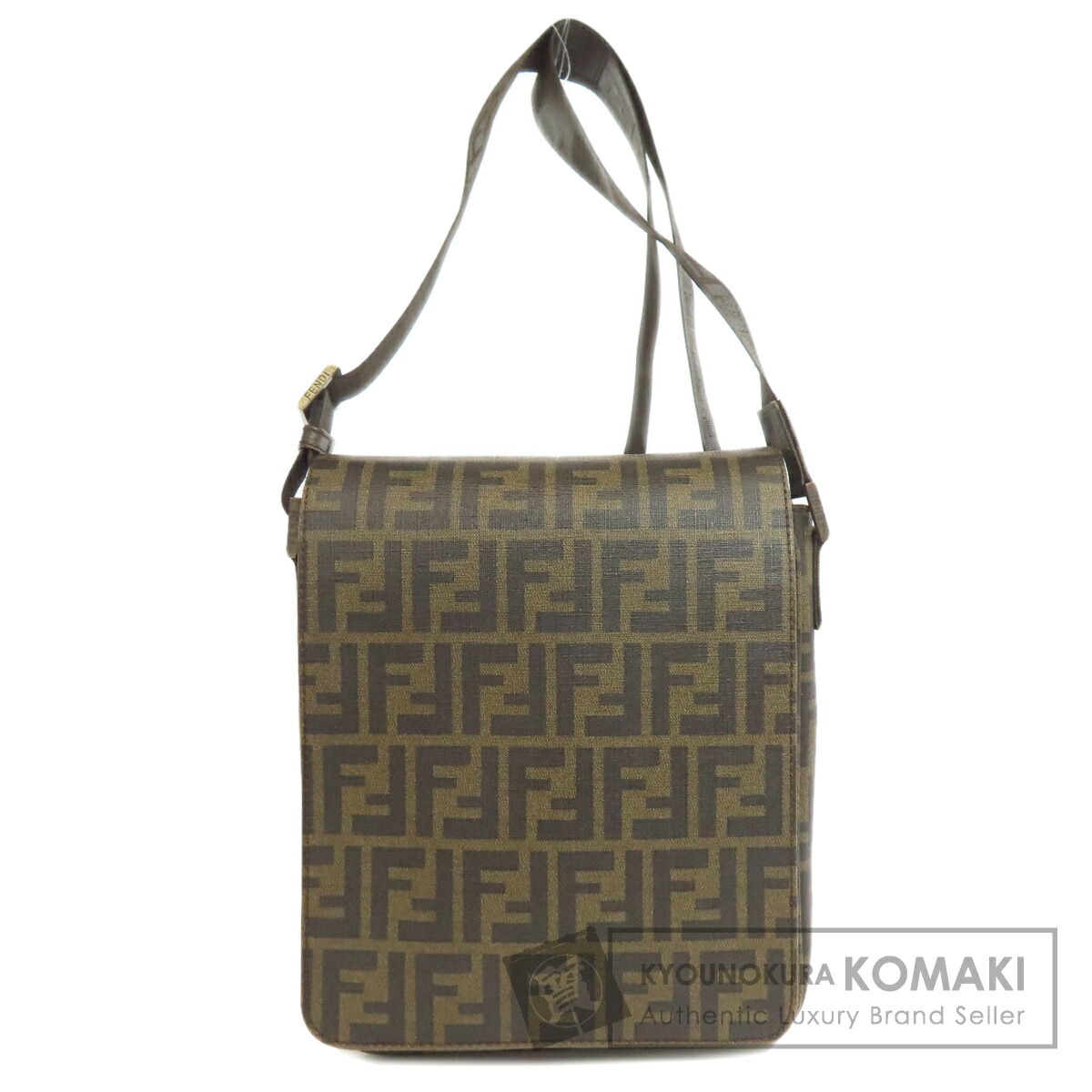 フェンディ ズッカ柄 ショルダーバッグ PVC レディース 【中古】【FENDI】