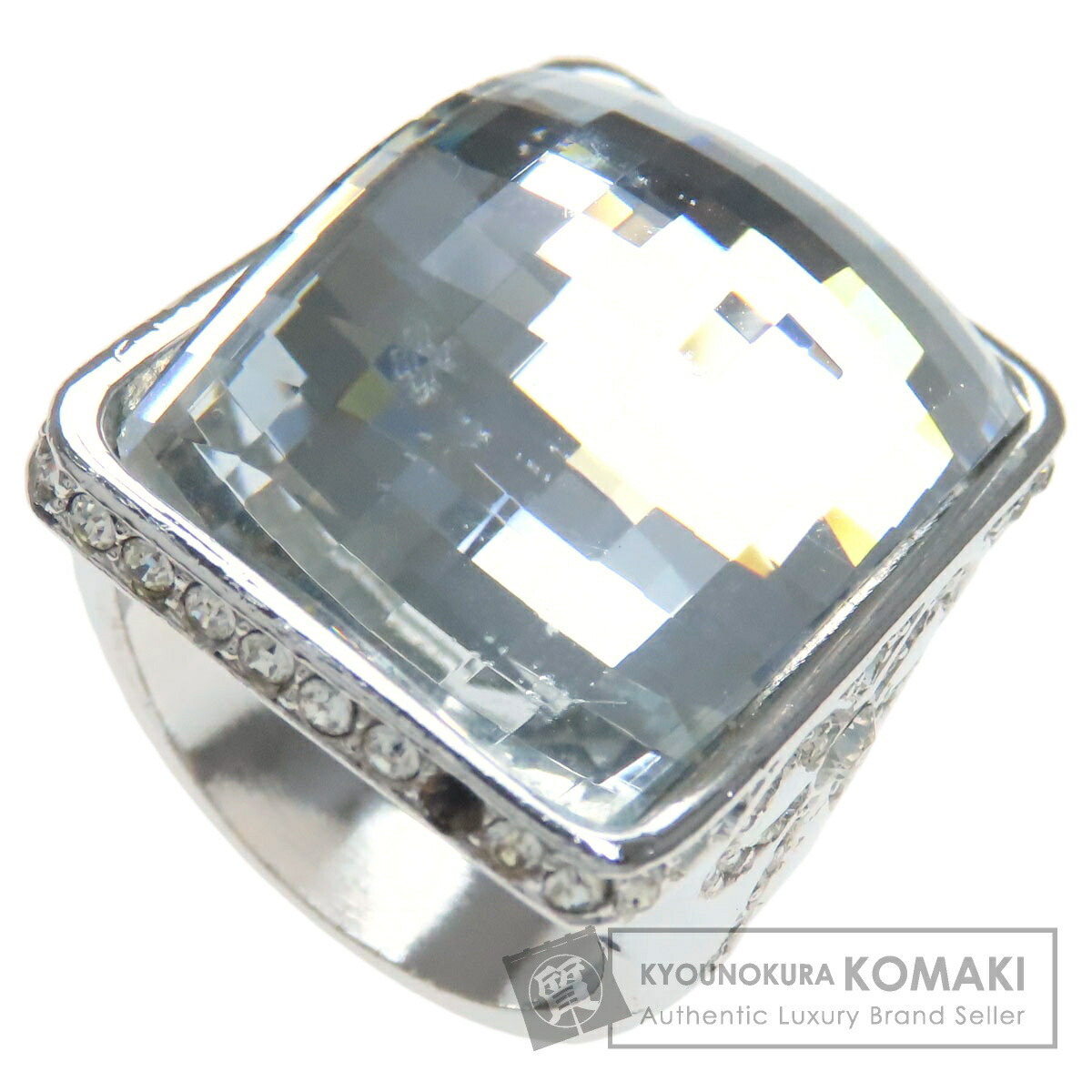 Diorリング 楽天市場】クリスチャンディオール 指輪 リング ピンクxシルバー