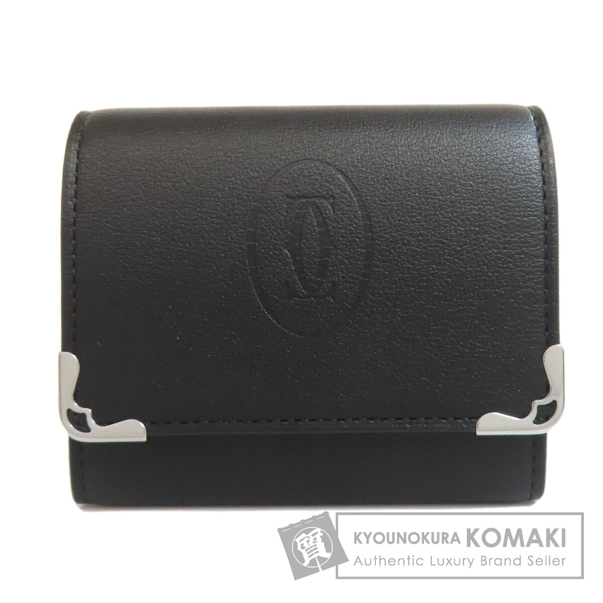 楽天市場】カルティエ ロゴマーク コインケース レザー レディース