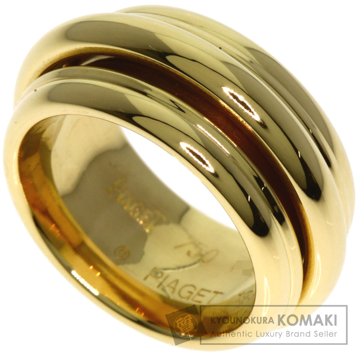 ピアジェ ポセション #48 リング・指輪 K18イエローゴールド レディース 【中古】【PIAGET】
