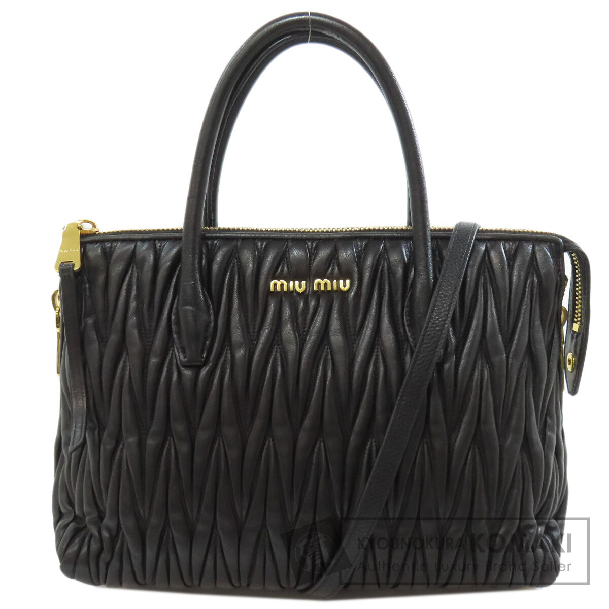 楽天市場】ミュウミュウ 5BE886 2WAY マトラッセ ショルダー