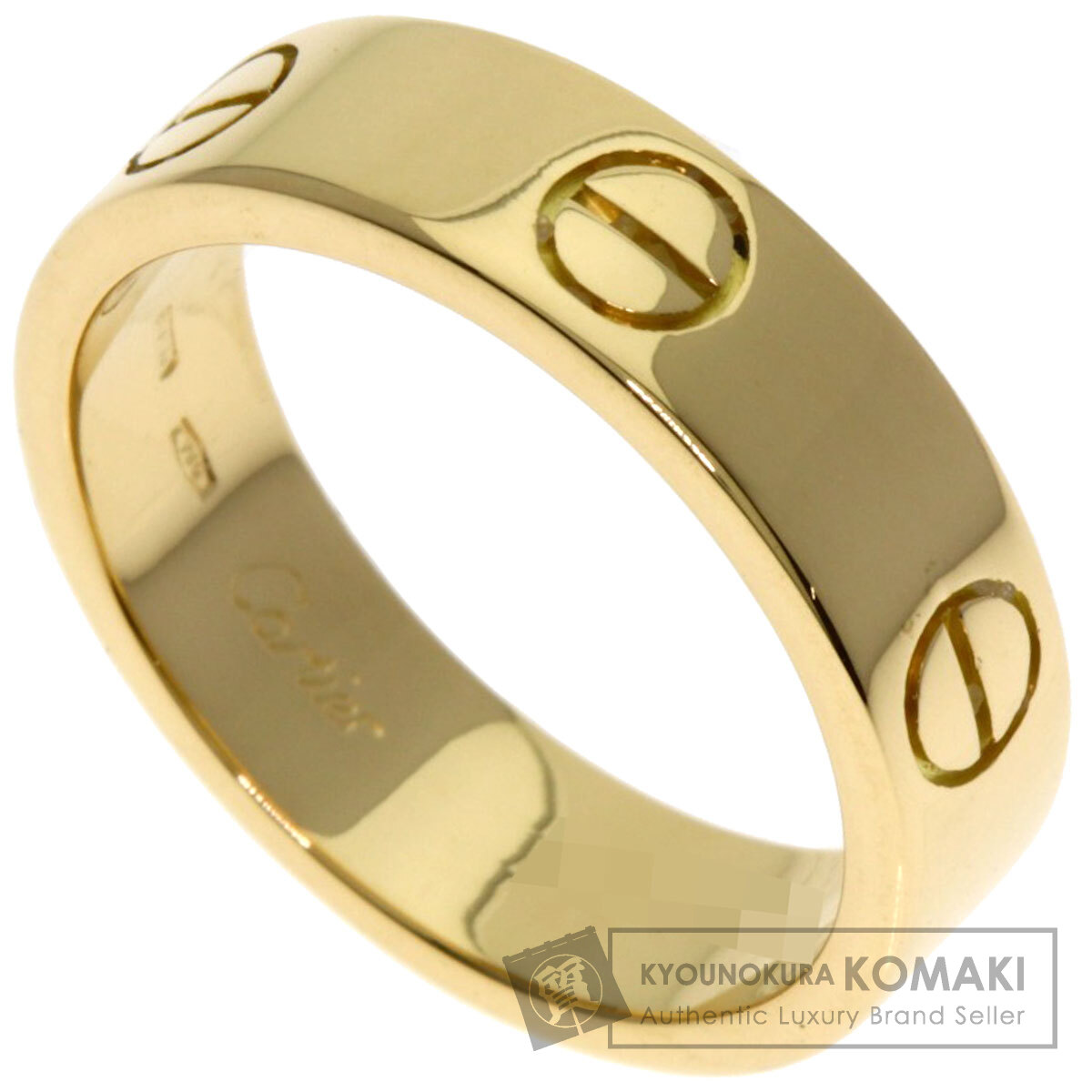 楽天市場】カルティエ ラブリング #62 リング・指輪 K18イエロー