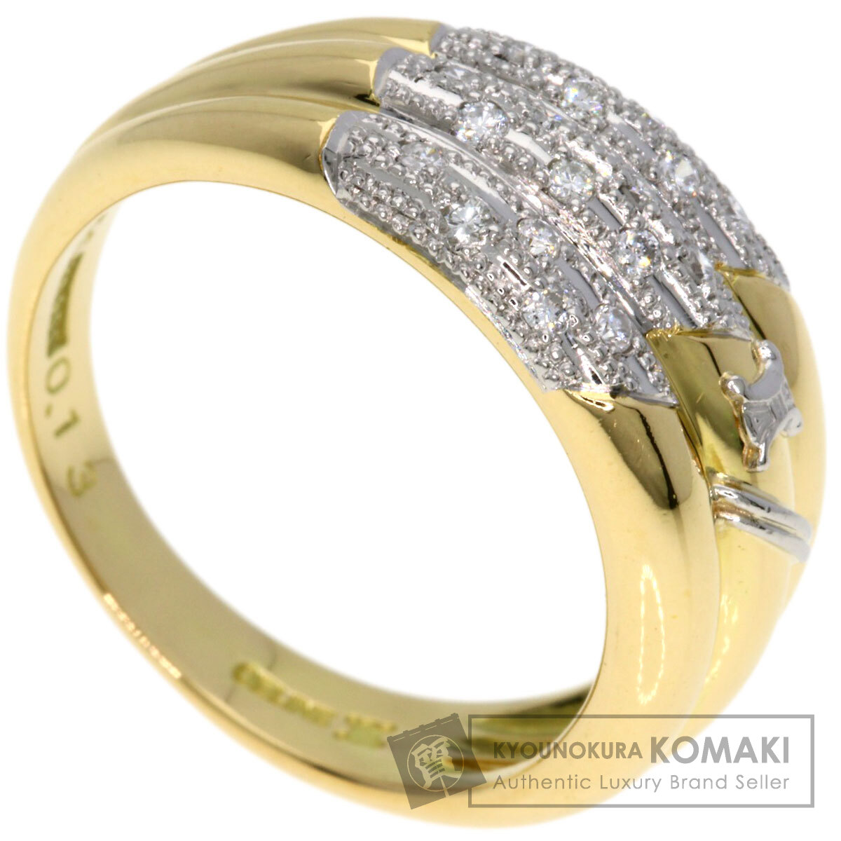 楽天市場】セリーヌ CELINE リング 指輪 12号 18金 K18イエロー