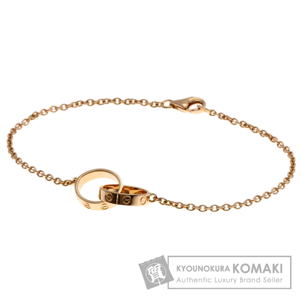 楽天市場】カルティエ Cartier ブレスレット ベビーラブ K18WG