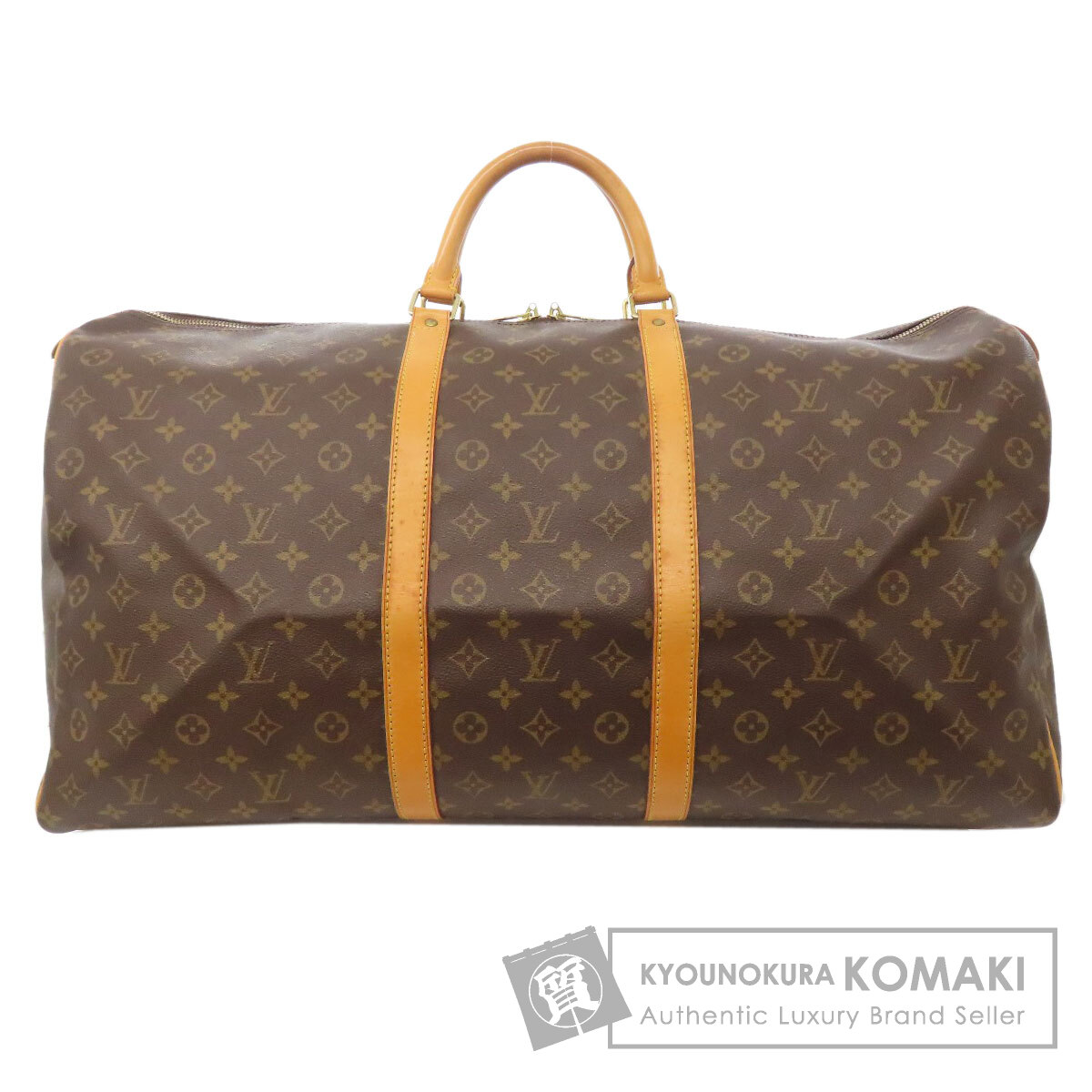 ルイヴィトン M41422 キーポル60 ボストンバッグ モノグラム帆布 レディース 【中古】【LOUIS VUITTON】