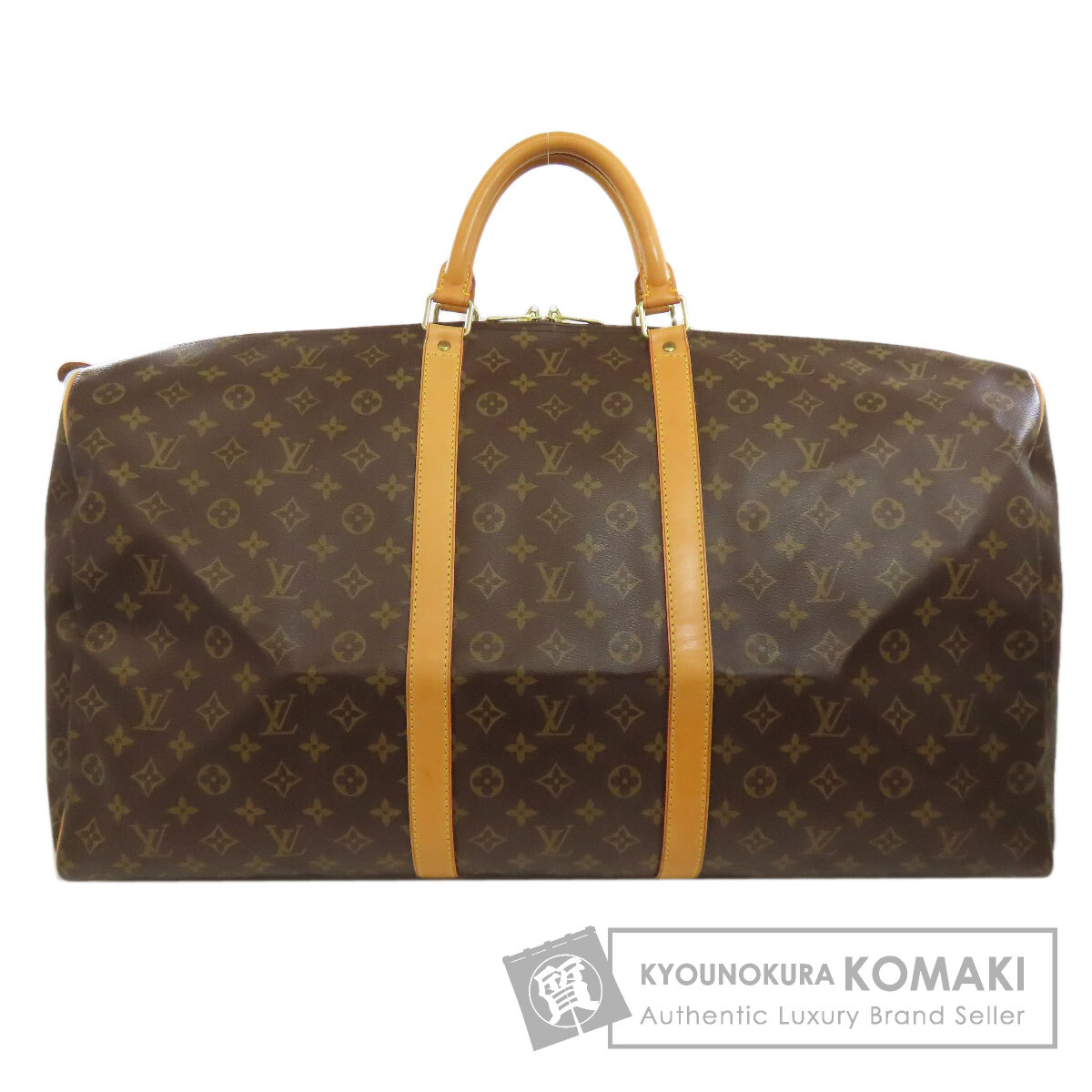 ルイヴィトン M41422 キーポル60 ボストンバッグ モノグラム帆布 レディース 【中古】【LOUIS VUITTON】
