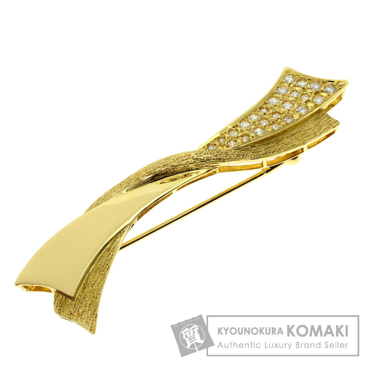 楽天市場】MIKIMOTO ミキモト K18YG イエローゴールド 真鍮 ブローチ