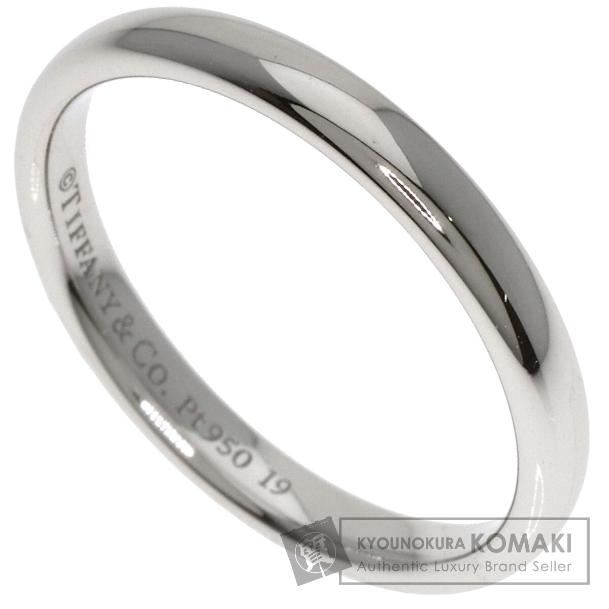 楽天市場】ティファニー カーブド バンド リング・指輪 プラチナPT950