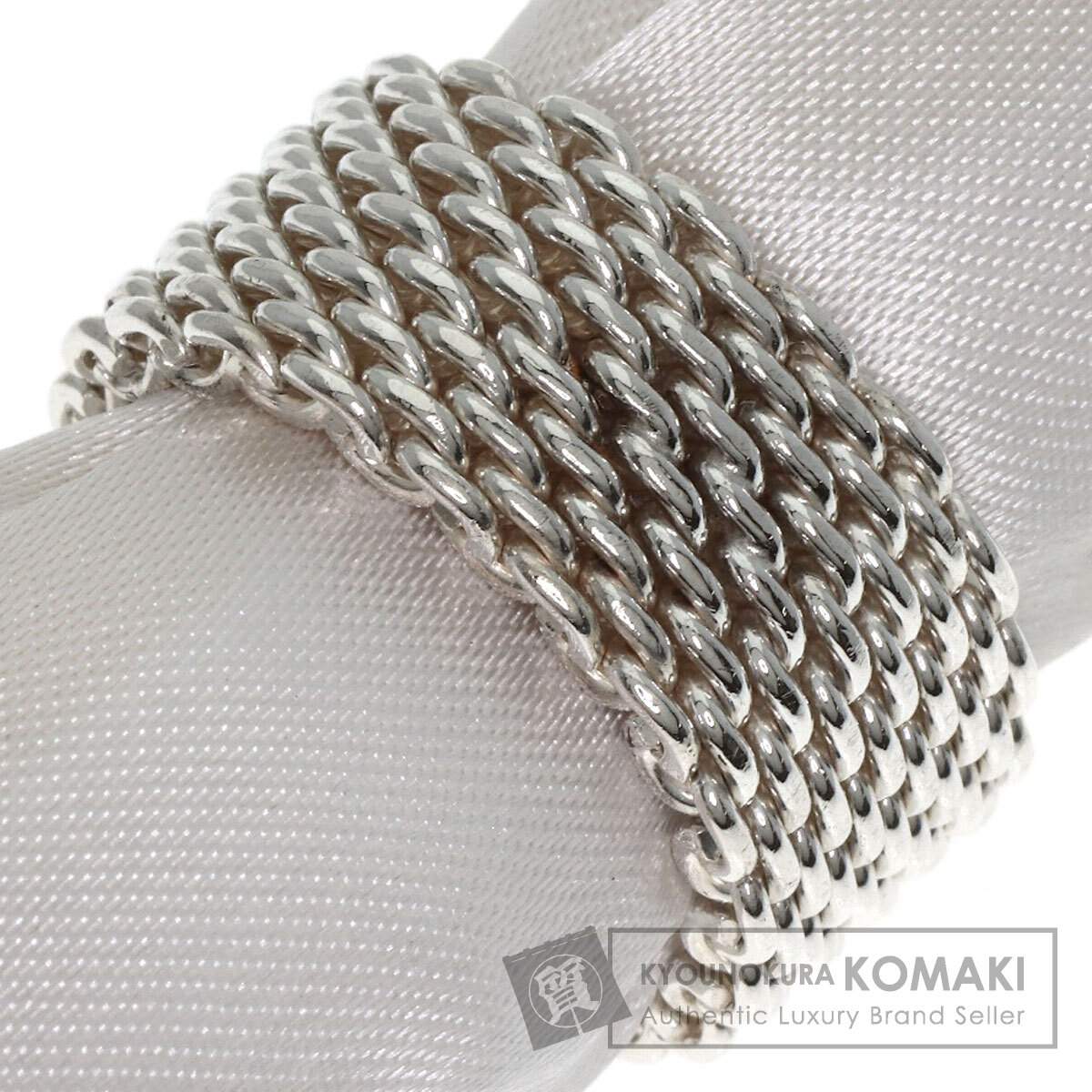 mogu様 約14号 サマセットリング メッシュリング シルバー925 ワイド mogu様 約14号 サマセットリング メッシュリング シルバー925 ワイド