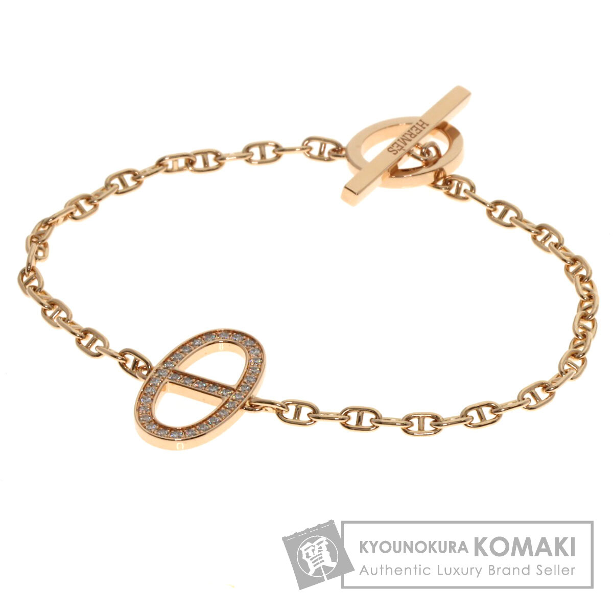 楽天市場】エルメス シェーヌ ダンクル コントゥール ブレスレット