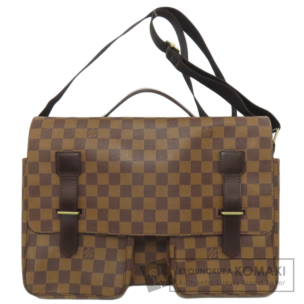 【Specialcoupon客体商いもの 6/5～6/11 0:59迄】ルイヴィトン N42270 ブロードウェイ トートバッグ ダミエキャンバス レディース 【中古】【LOUIS VUITTON】
