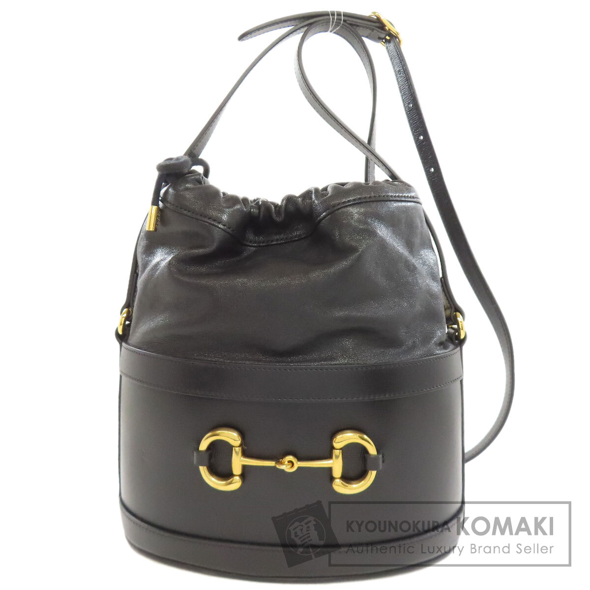 グッチ 602118 導管ビット 井戸釣瓶御徒面子 トートバッグ なめし革 レディース 【中古】【GUCCI】
