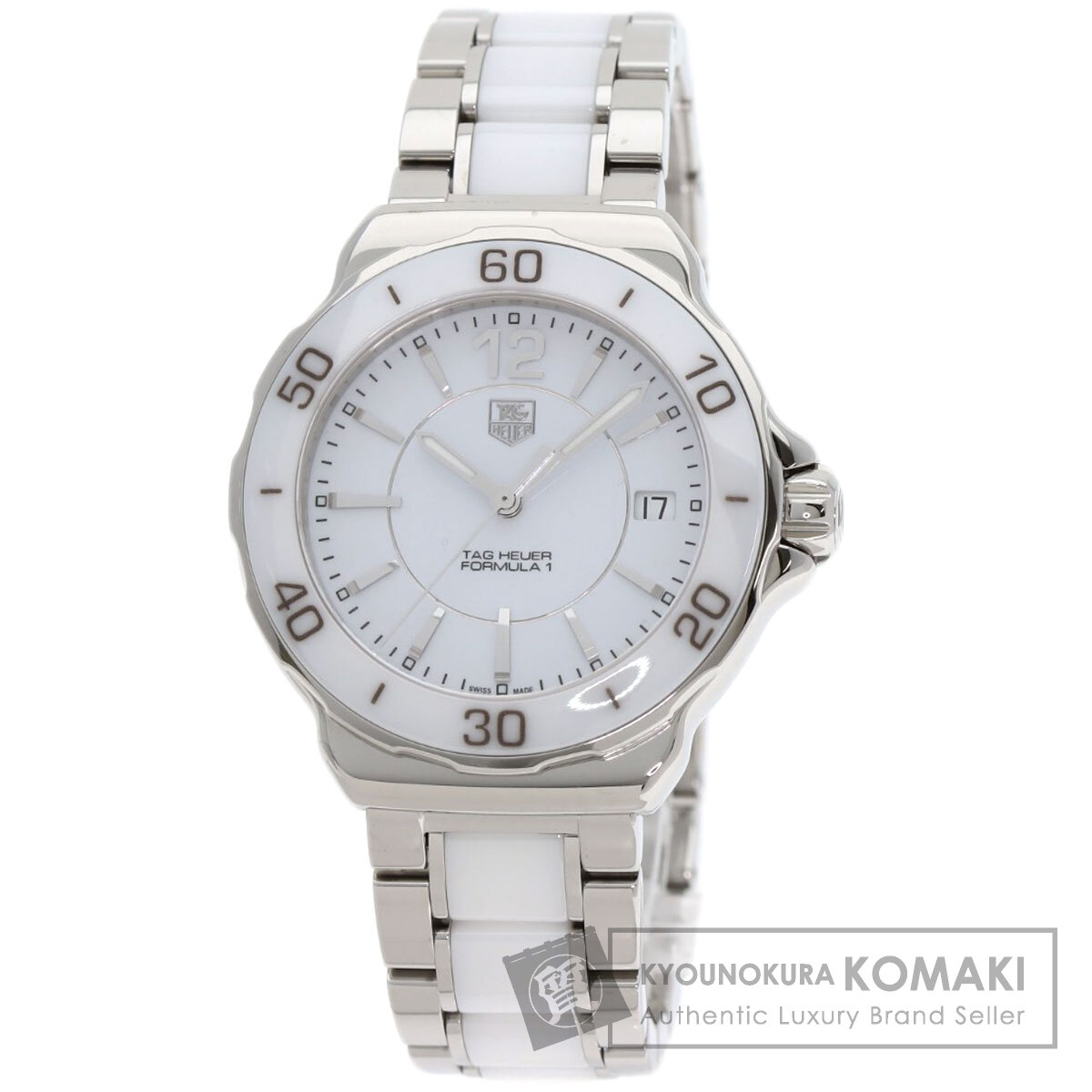 タグホイヤー WAH1211 フォーミュラ1 セラミック 腕時計 ステンレススチール/セラミック レディース 【中古】【TAG HEUER】